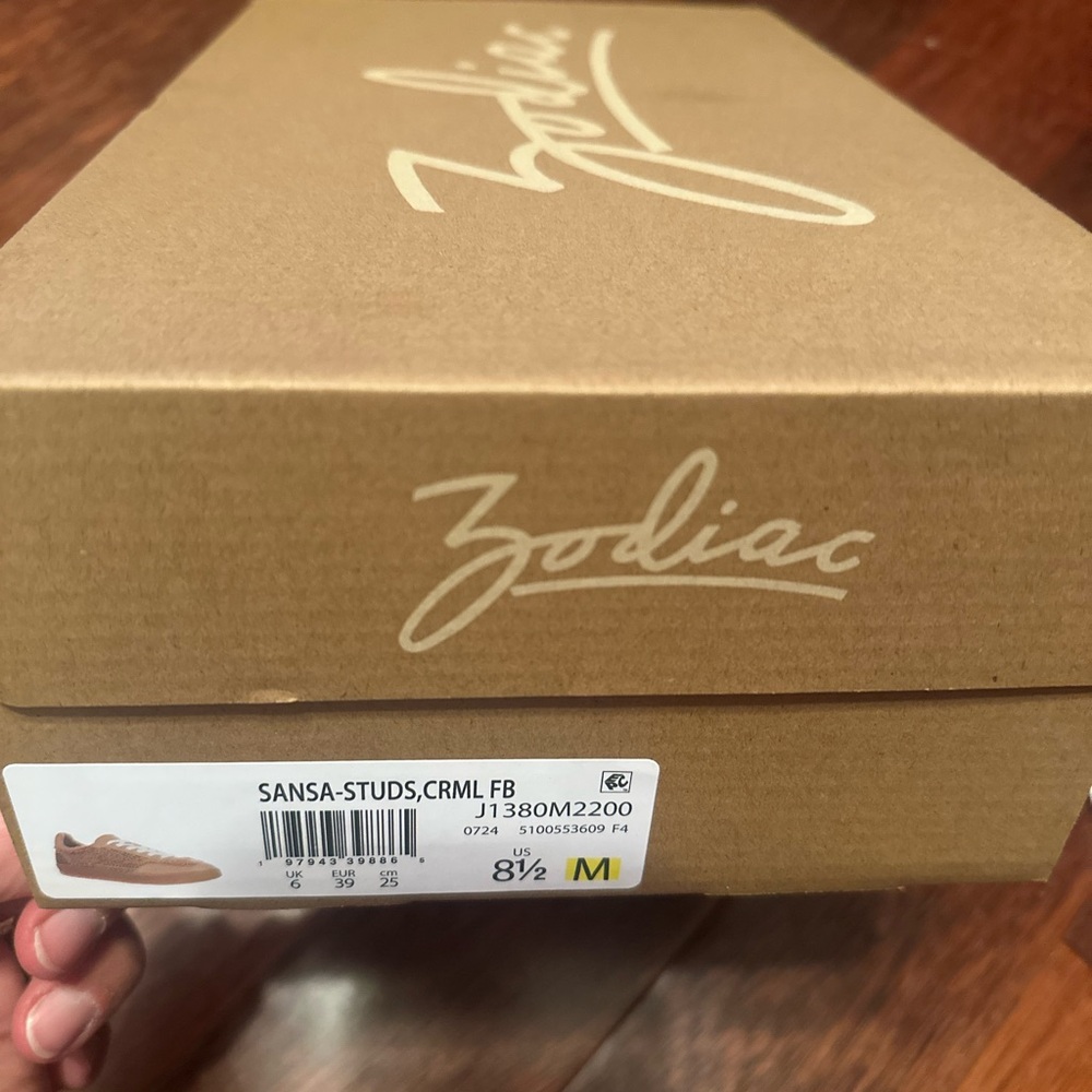 🆕 Zodiac Carmel Women's Sneakers with White Laces. New in Box. Size 8.5. - Picture 6 of 11